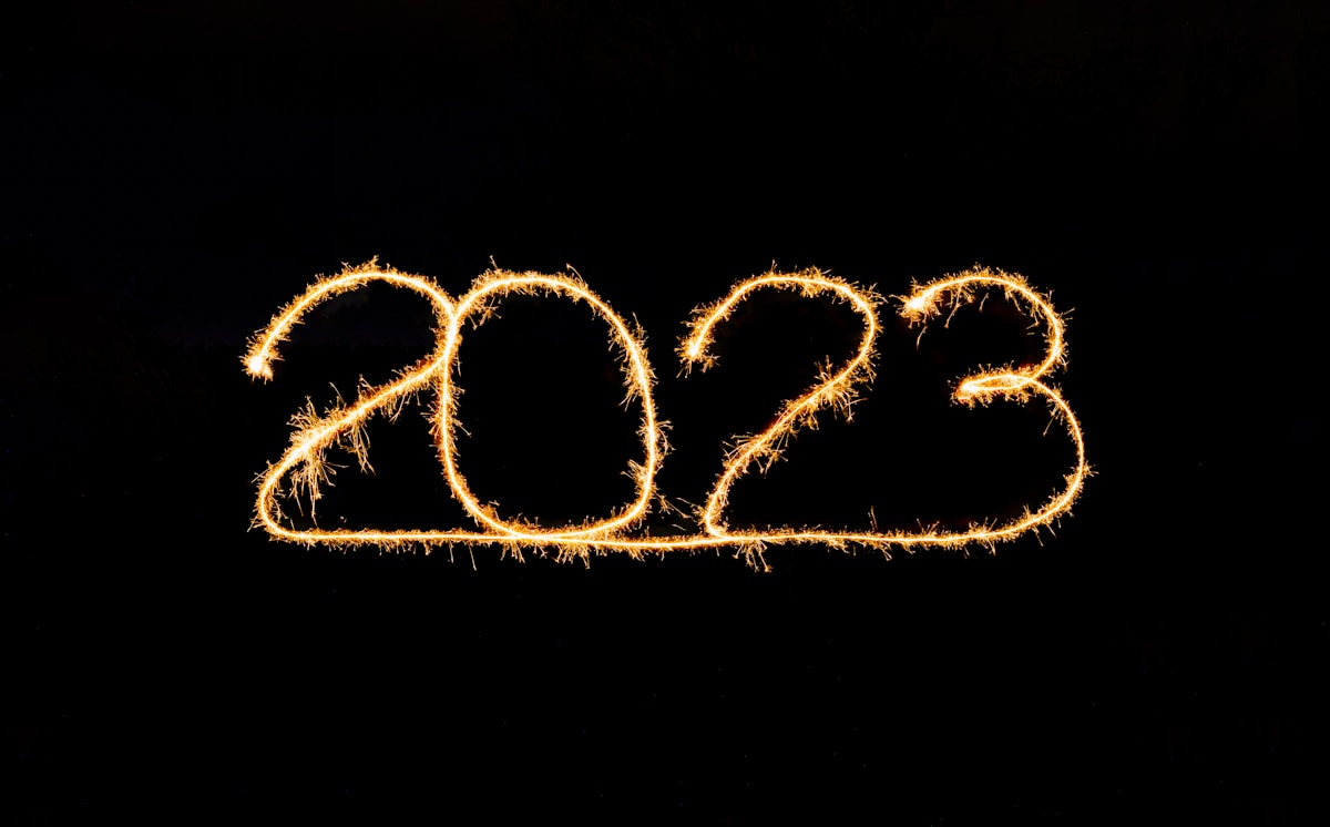 2023年放下新年新希望，重新啟程